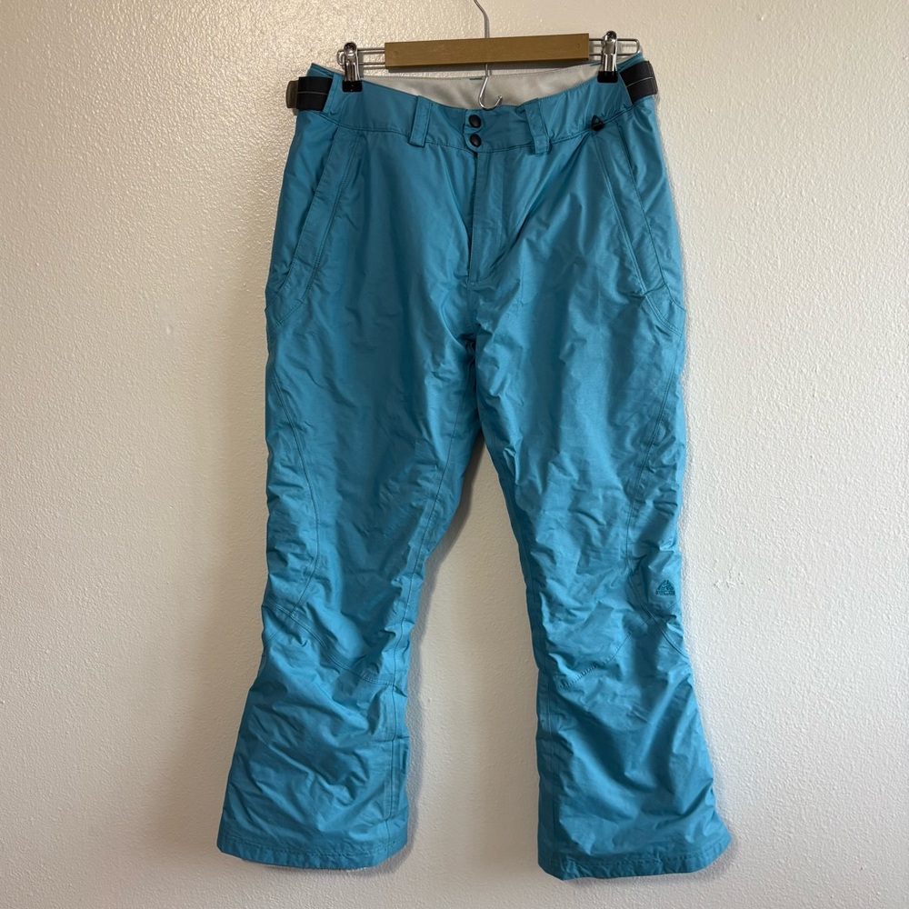 Nike ACG FitStorm Women’s Medium Blue Snowpants Winter Snowboarding Travel